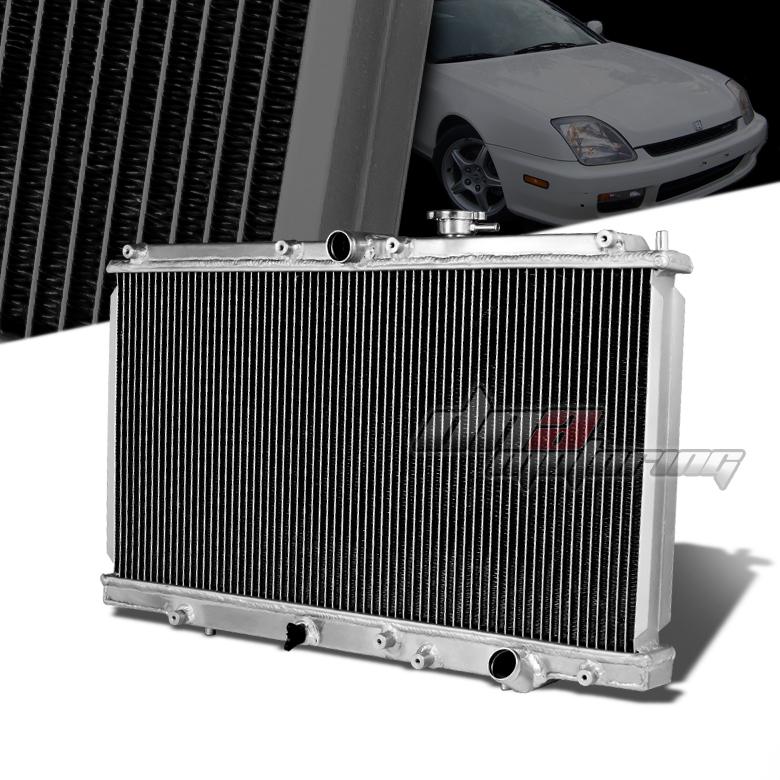 97-01 honda prelude bb6/accord cd/cl h22 mt 2-row full aluminum racing radiator