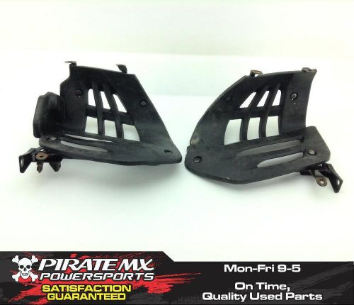 Yamaha 660 raptor left right heel guards set yfm660r #88 03 *