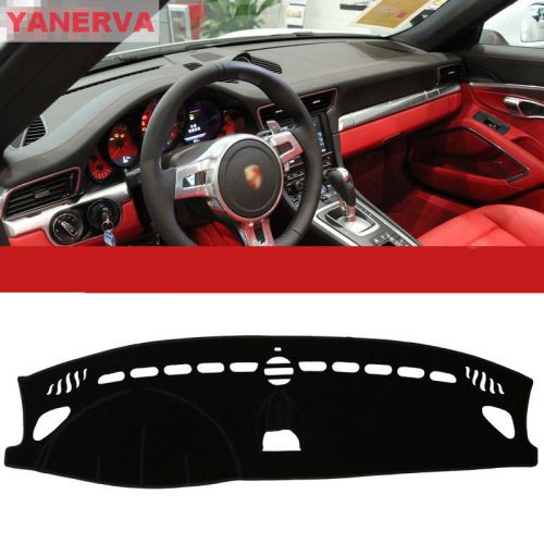 Dashboard cover light avoid pad photophobism mat sticker for porsche 911