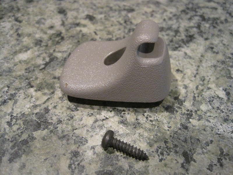 Impala 2003 sun visor shade retainer clip with screw grey