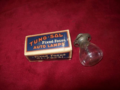 Vintage tung sol 2330 auto lamp, unknown condition, original package, display.