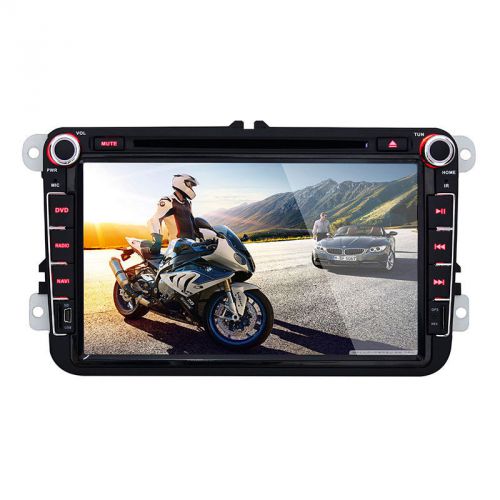 Super cheap 8&#034;car stereo radio lecteurs dvd gps bt hd vw golf touran polo passat