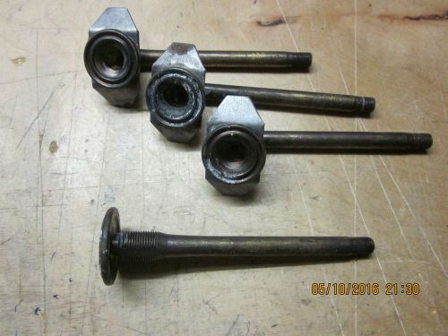 Vintage truck tire air stems brass