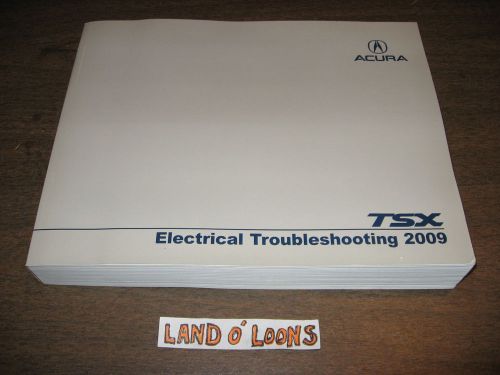 2009 acura tsx electrical troubleshooting ets/wiring manual newcondlowprice