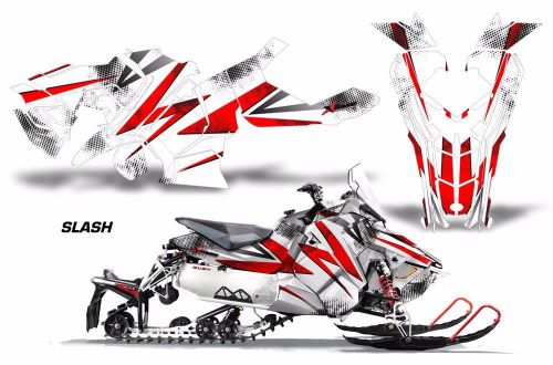 Amr racing sled wrap polaris axys snowmobile graphics sticker kit 2015+ slash r