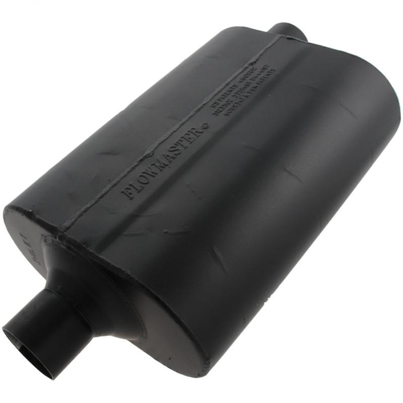 Flowmaster 60 delta flow muffler - 2.25 center in / 2.25 offset out - moderate