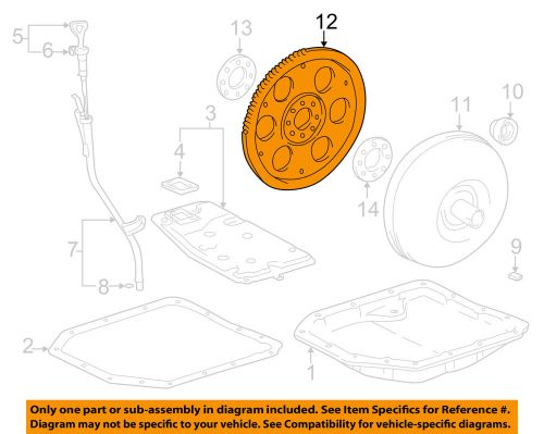 Toyota oem 90-01 camry automatic transaxle-drive plate 3210132051