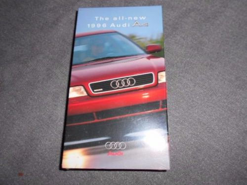 1996 audi a 4 marketing and sales video &#034;the all-new 1996 audi a 4&#034; brand new no