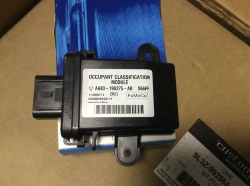 Supplemental restraint system passenger discriminating module/sensor 10 flex