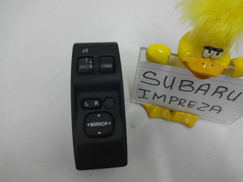 08 09 10 11 subaru impreza mirror &amp; dimmer switch  black