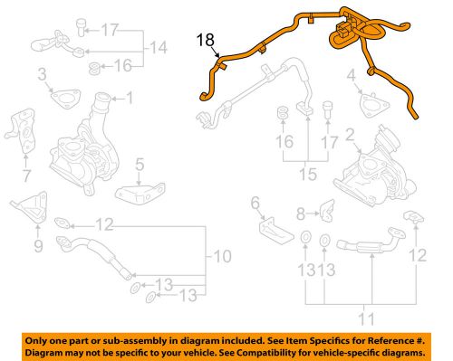 Ford oem turbocharger-vacuum valve dg1z9961a