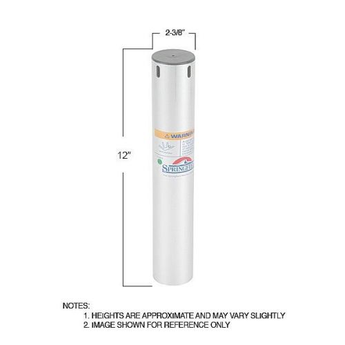 Springfield 12&#034; locking post 2-3/8&#034; diameter 1300712 use with plug in base
