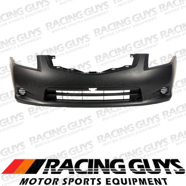 10-12 nissan sentra front bumper cover primered new facial plastic ni1000271