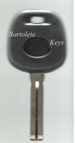 Transponder key blank fits 2001 2002 lexus lx470 lx 470