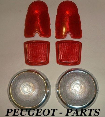 Peugeot 403 light lenses set x 6 new