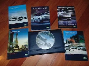 Range rover sport owner&#039;s manual set