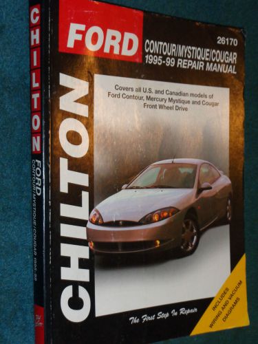 1995-1999 ford contour / mercury cougar / mystique shop manual / service book