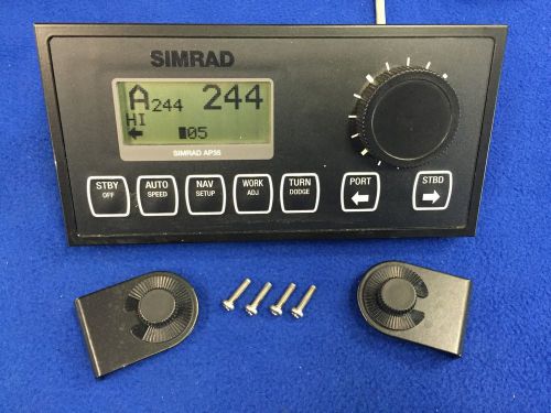 Simrad robertson ap35 autopilot display head control unit for j300x/j3000x