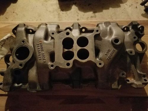 1965 chevy corvette chevelle 4 barrel intake manifold 3866922 date h144