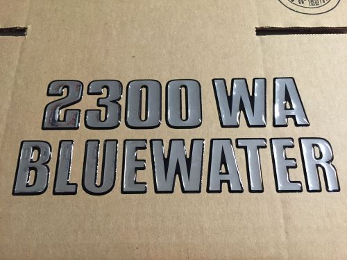 Key west boats domed 2300 wa bluewater decal (single)