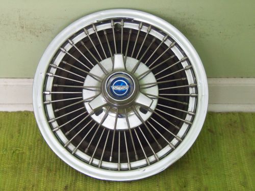 66 67 ford wire spoke spinner hub cap 15&#034; wheel cover 1966 1967 hubcap