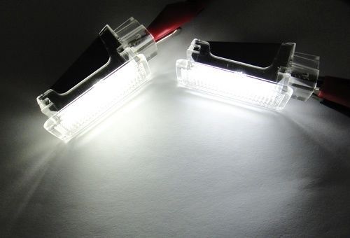 Led foot courtesy luggage light smd audi a3 a4 s4 r8 a6 a8 q7 q5 tt error free