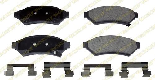 Monroe gx1075 brake pad or shoe, front-monroe prosolution ceramic brake pad