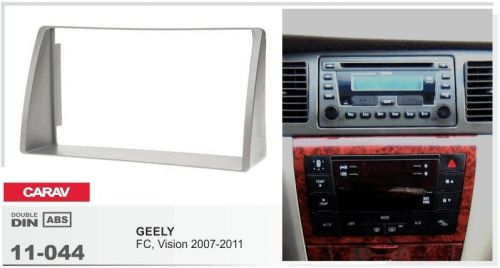 Carav 11-044 2din car radio dash kit panel for geely fc, vision 2007-2011