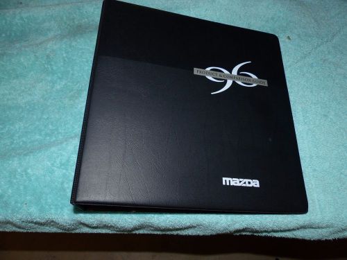 1996 mazda dealer only book, product guide, mx-6,miata, rx-7, not catalog, mint