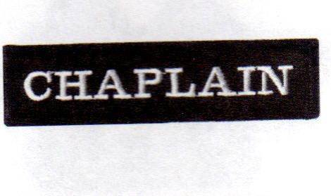 Motorcycle patch- chaplain biker chopper pt359