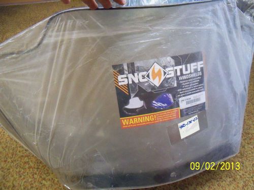 Snowmobile windshield #450-175-03 zr2 chassis 1998-00 smoke 16 1/2&#034; sno-stuff