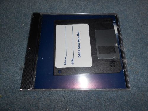 2001 saab data bus interactive self study training course nos cd floppy disc oem