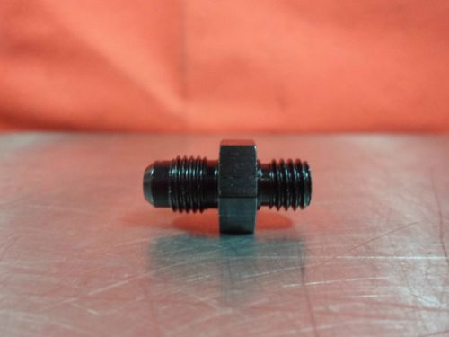 Fragola 4600410 black aluminum #4an x 10 x 1.5 metric adapter