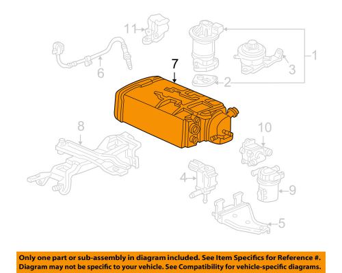 Honda oem-vapor canister 17011s84a00