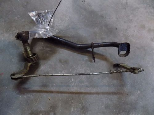 2004 suzuki quad runner lt 160 rear brake lever w/ linkage &amp; springs lt160