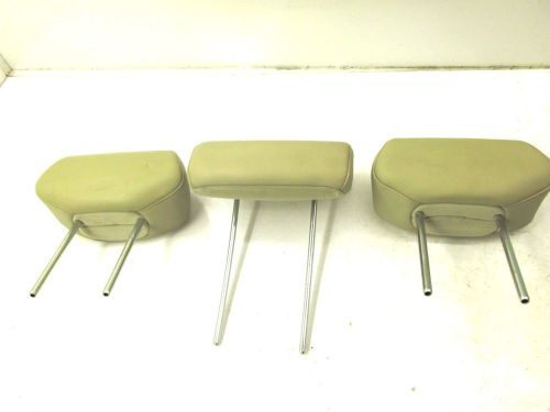 2007-2009 acura mdx oem 2nd row head rest cushion set of 3