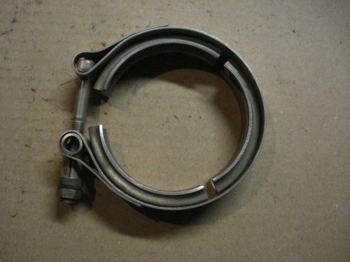 New genuine detroit diesel heavy duty 3.8&#034; hose clamp for diesel engines