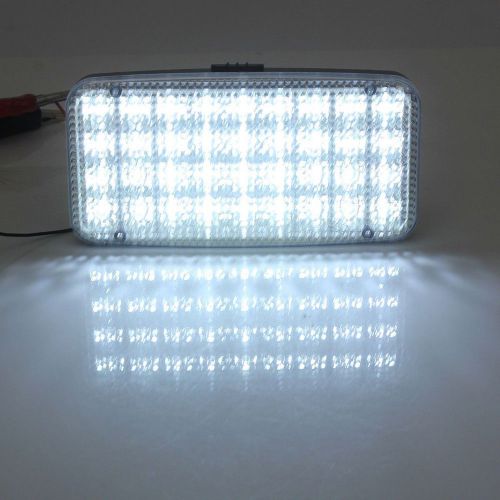 1pcs car vehicle 12v 36led ceiling dome roof interior lamp white rectangle lamp