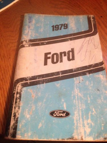 1979 ford owners manual