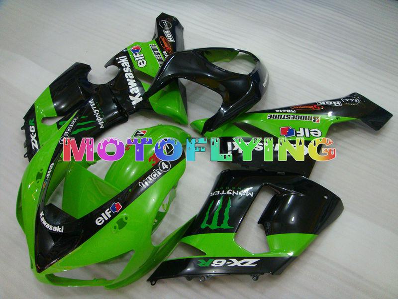 Fairing for kawasaki 2005 2006 05 06 zx-6r zx6r 636 plastic injection mold v05