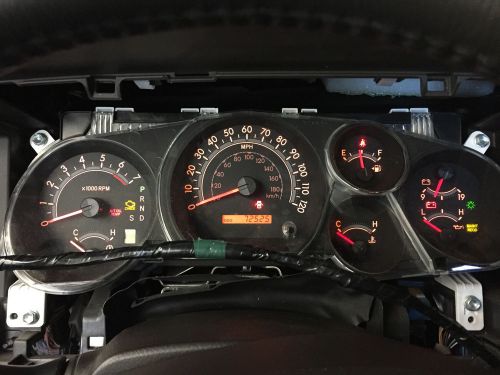 2008 toyota sequoia 5.7l speedometer cluster 72k 838000c720