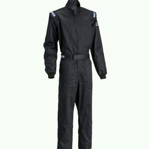 Sparco black x-large one 1 piece driving suit p/n 001051d4xlnr