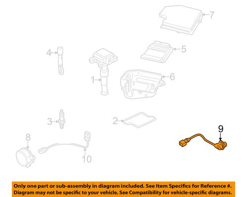 Audi oem 00-06 tt quattro-engine crankshaft position sensor 06a906433c