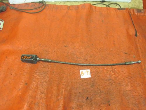 Triumph spitfire, original transmission restraing cable &amp; mounting bracket, gc!!