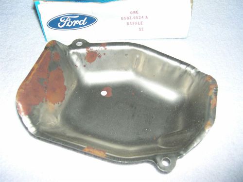 Nos 1973 75 78 ford lincoln mercury 351w valve intake valley baffle d5oz-6524-a