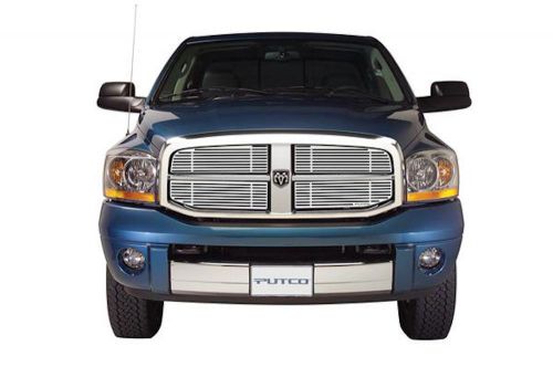 New genuine putco mirror finish aluminum front grille grill insert for ford f150