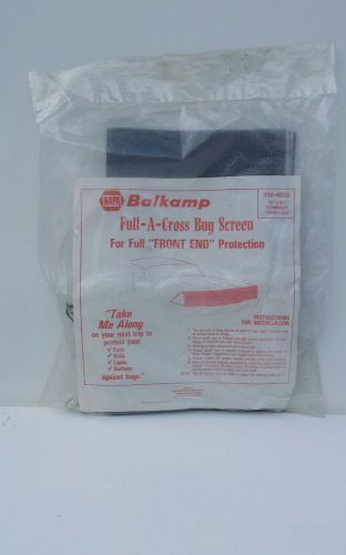 Napa balkamp full-a-cross bug screen #730-4023 12&#034; x 60&#034; compact small cars