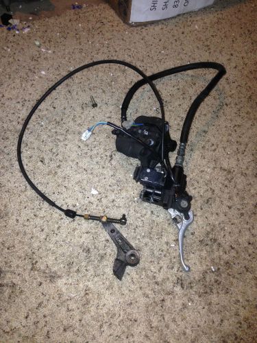 Yamaha viper  700 brake master cylinder and caliper