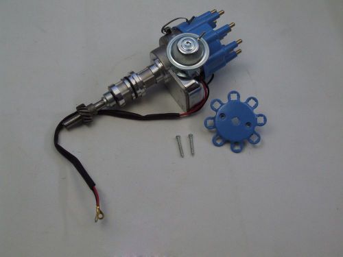 351w sbf small block ford hei distributor, blue cap 65k