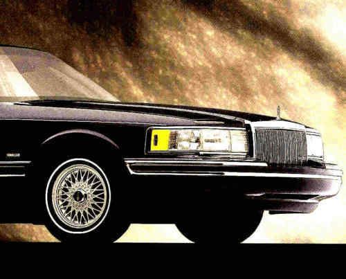 1991 lincoln brochure-town car-continental-mark vii